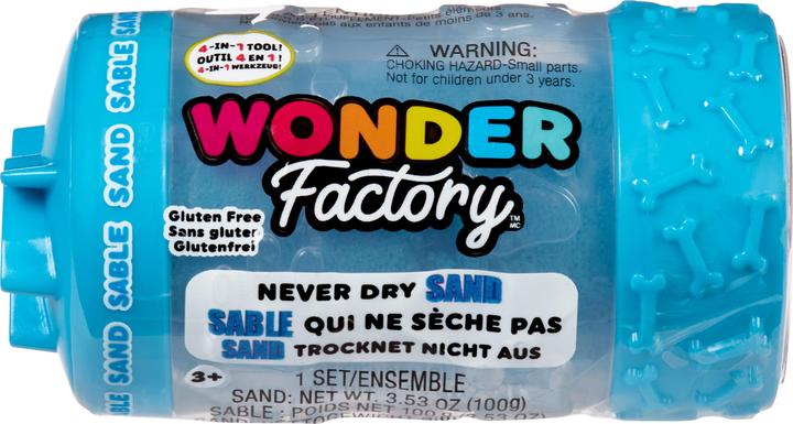 Produktbild MGA Wonder Factory Never Dry Sand Singles - Blau