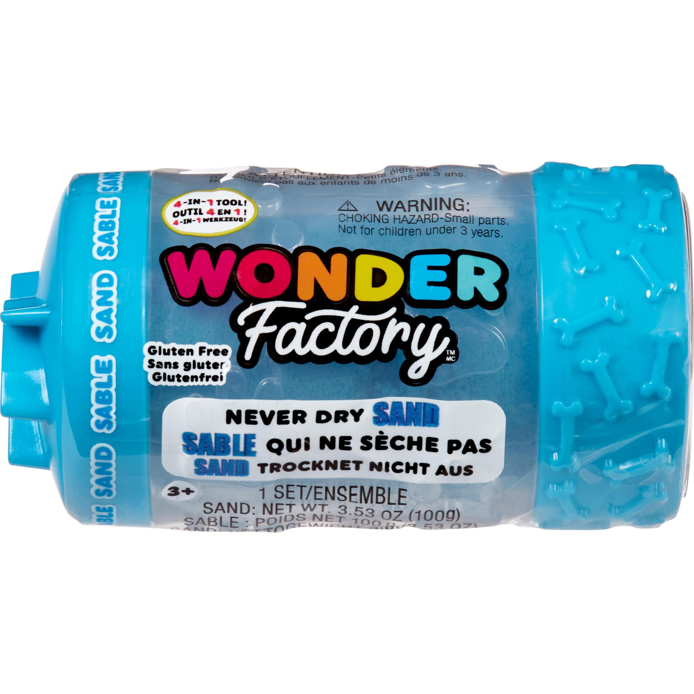MGA Wonder Factory Never Dry Sand Singles - Blau