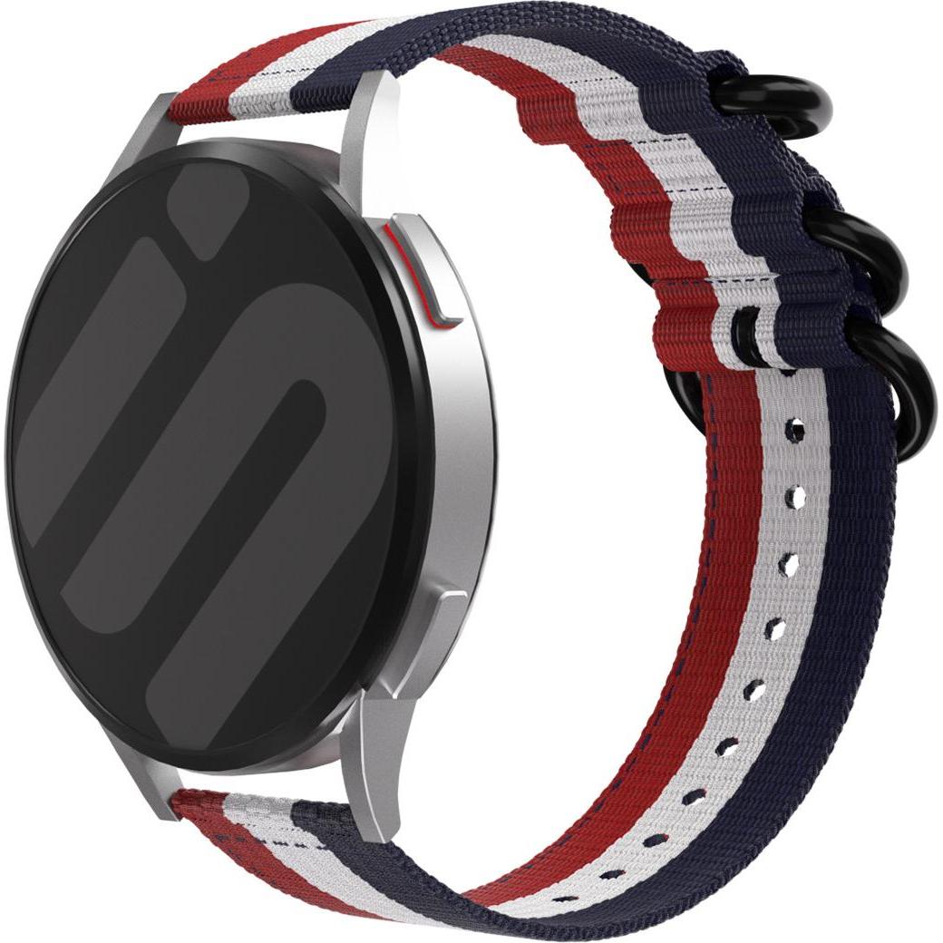 Strap-it Armband (Nylon), Uhrenarmband, Mehrfarbig