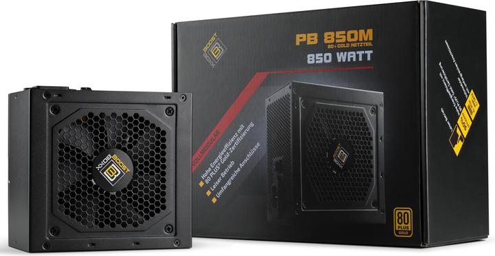 Actual product image CSL 850 Watt BoostBoxx Power Boost, Full-Modular, 91% Effizienz, 80 Plus Gold zertifiziert (850 W)