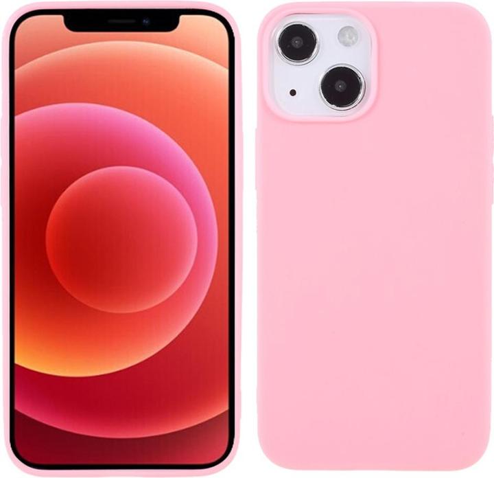 Actual product image Ueli Express iPhone 13 Mini Super Slim Rubber Case Pink (Apple iPhone 13 mini)