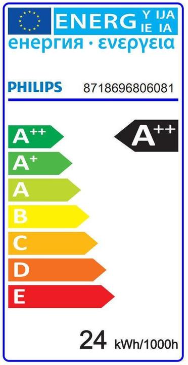 Etichetta energetica Philips MASTER LEDtube (G13, 24 W, 3100 lm, 1 x, E)