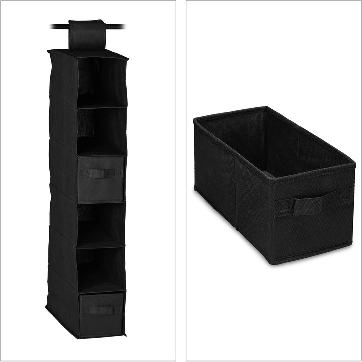 Immagine prodotto Relaxdays Scaffale da appendere 6 scomparti