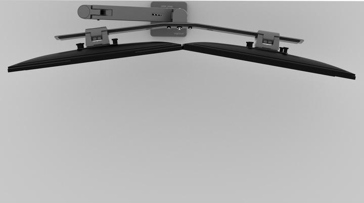 Actual product image Ergotron LX PRO ARM DUAL DIRECT DESK MOUNT darkgrey (Dining table, 27")