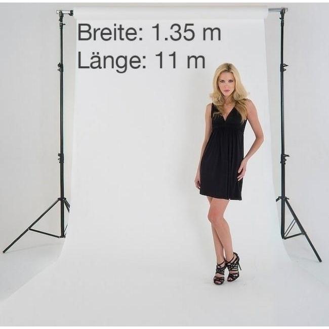 Thumbnail - Colorama Hintergrundkarton 1.35 x 11m (135 cm, 1100 cm), Hintergrundsystem, Grau