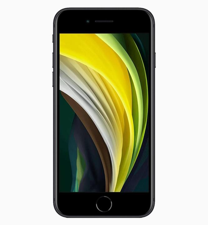 Actual product image Forza Refurbished iPhone SE 2020 (64 GB, Black, 4.70", 12 Mpx, C / Good)