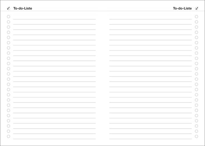 Image du produit Terminer A5, Struktur rot 2026 (A5, 1 semaine / 2 pages)