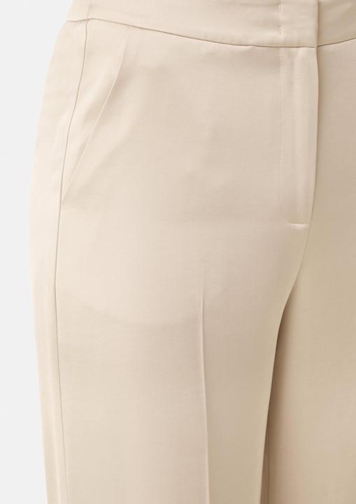Actual product image Comma Hose Satinierte Wide-Leg-Hose mit Elastikbund (36)