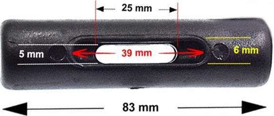 Produktbild Peruzzo Adapterzylinder2Stk (Schwarz)