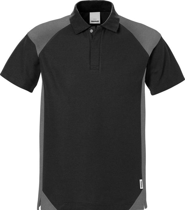 Image du produit Fristads Polo 7047 PHV Noir (Hommes) S Noir/Gris (S)