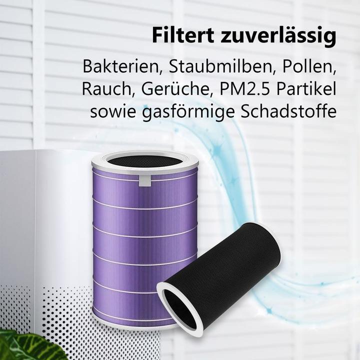 Produktbild Hermex Alternatives HEPA- & Aktivkohlefilter-Set zu Xiaomi Mi Air Purifier 3C (1 x)