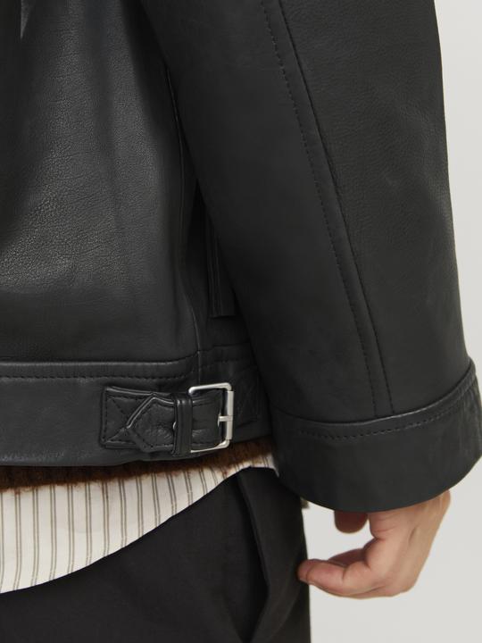 Actual product image Jack & Jones Jprleather Racer Jacket Styd Aw24 (L)