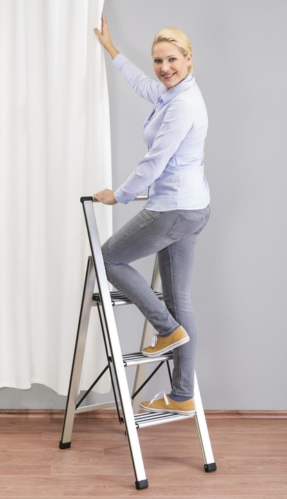 Produktbild Wenko Haushaltsleiter (Trittleiter, 44 cm)