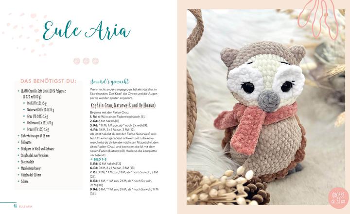 Immagine prodotto Amigurumis – soft and cosy! (Tedesco, Annemarie Sichermann, 2024)