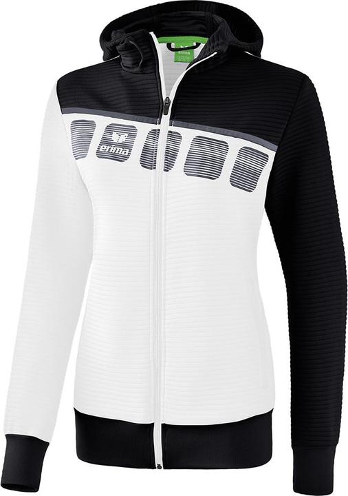 Produktbild Erima 5-C Trainingsjacke Mit Kapuze Damen (40)