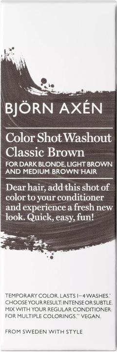 Actual product image Björn Axen Color Shot Washout Classic Brown (Classic Brown)