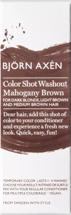 Actual product image Björn Axen Color Shot Washout Golden Mahogany Brown (Golden Mahogany Brown)