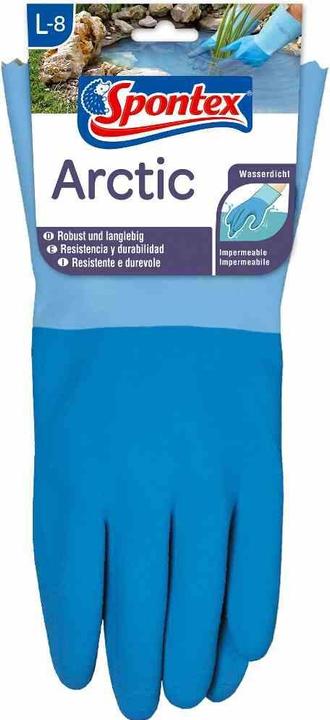 Produktbild Spontex aus Baumwolle, Beschichtung: Naturlatex, Farbe: blau, Grösse: 8 (8)