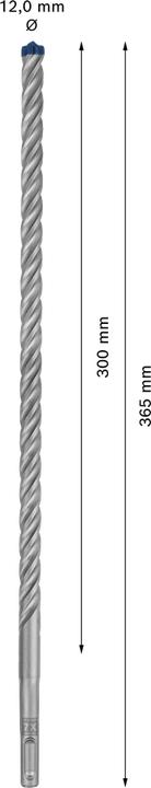 Produktbild Bosch Professional Zubehör EXPERT SDS plus-7X Hammerbohrer, 12 x 300 x 365 mm (12 Millimeter)