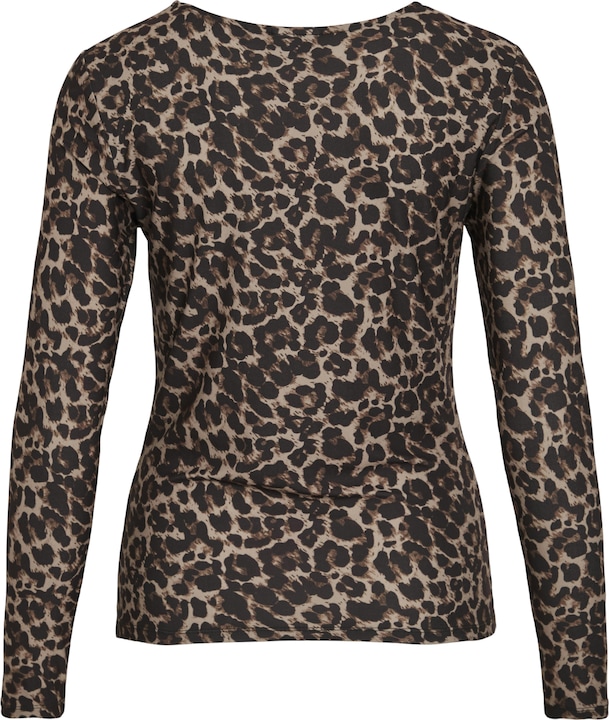 Actual product image Vila Leoprint top with long sleeves (L)