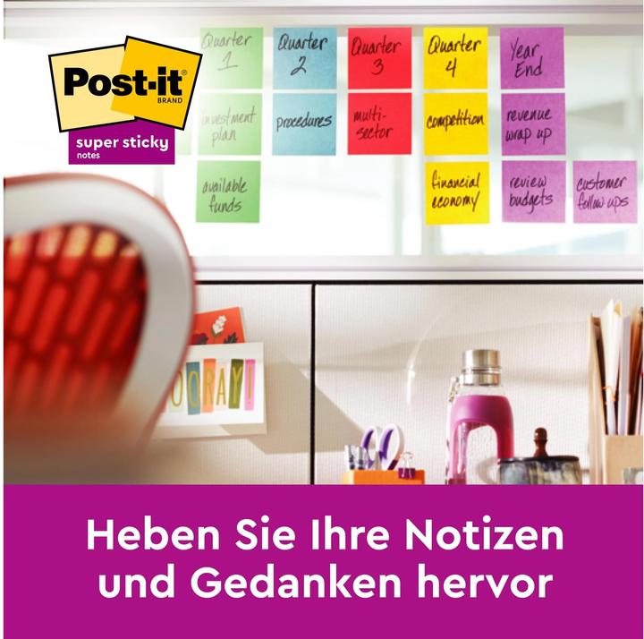 Immagine prodotto Post-it Z-Notes super appiccicosi 20 + 4 (7,6 x 7,6 cm)