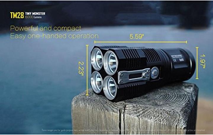 Actual product image Nitecore TM28 - 6000 lumen (14.20 cm, 6000 lm)