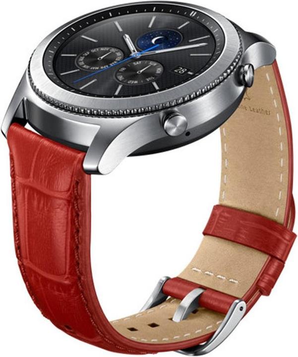Produktbild Samsung Alligator Grain Leather Band Classic Gear S3 (22 mm, Kalbsleder)