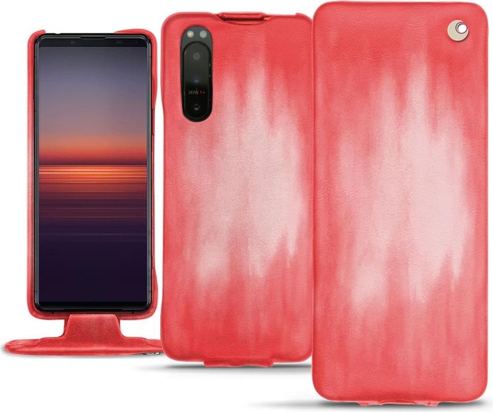 Actual product image Noreve Leather cover vertical (Sony Xperia 5 II)