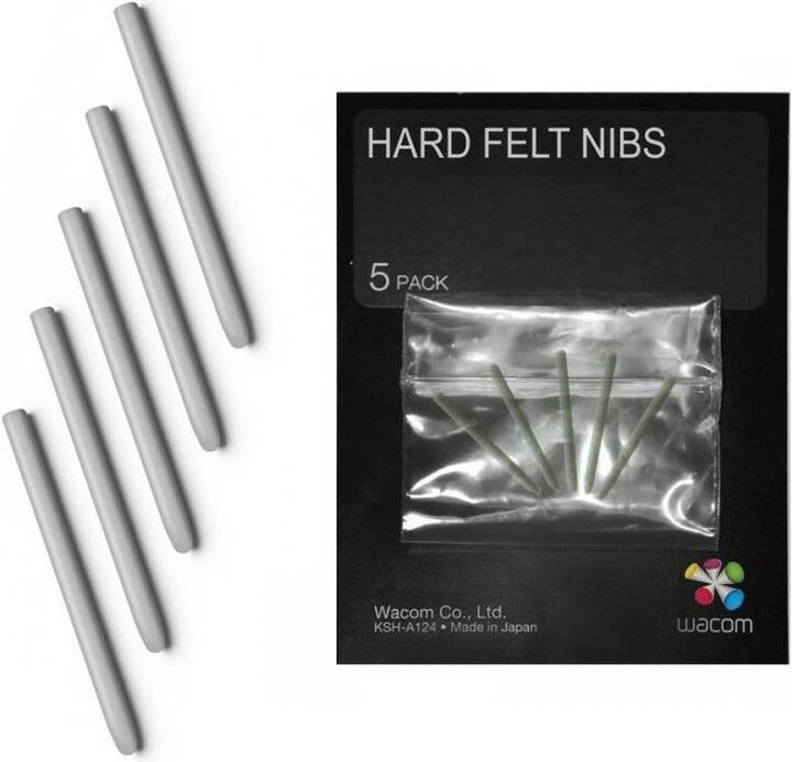 Produktbild Wacom Hard felt nibs 5 pack, I4/5