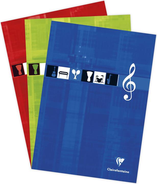 Image du produit Clairefontaine Bloc-notes (A4, Règle spéciale, Couverture rigide)