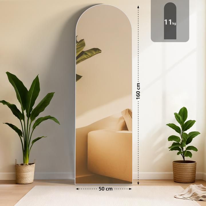 Actual product image CLP Spiegel Moline Standspiegel und Wandspiegel in einem (160 x 50 cm)