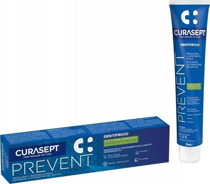 Image du produit Curasept Dentifrice Prevent Protection et Prevention 75ml (75 ml)