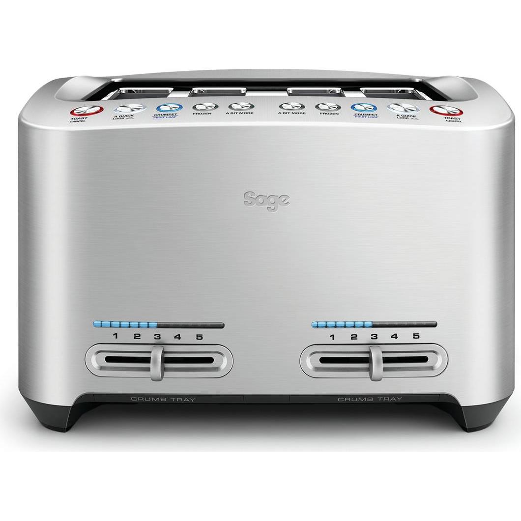 Sage The Smart Toast, Toaster, Silber