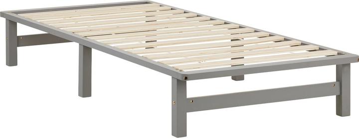 Immagine prodotto Jamb Letto pallet Letto in legno 90x200cm in legno massiccio bianco (90 x 200 cm)