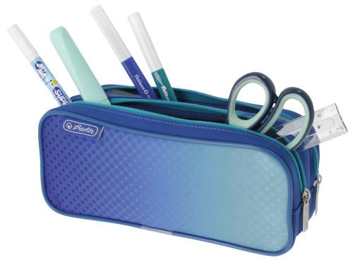 Image du produit Herlitz Trousse d'écolier double paresseux Dip Dye Mix motifs assortis