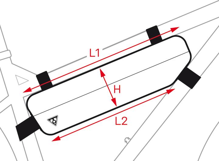 Produktbild Topeak Midloader (4.50 l, Rahmentasche)