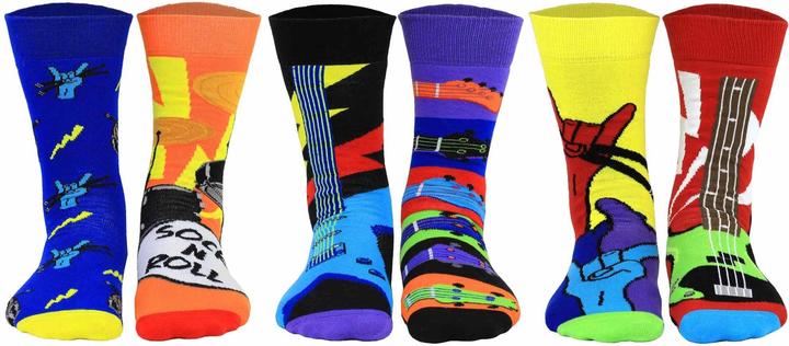 Actual product image United Oddsocks Sock N Roll (Single pack, 39 - 46)