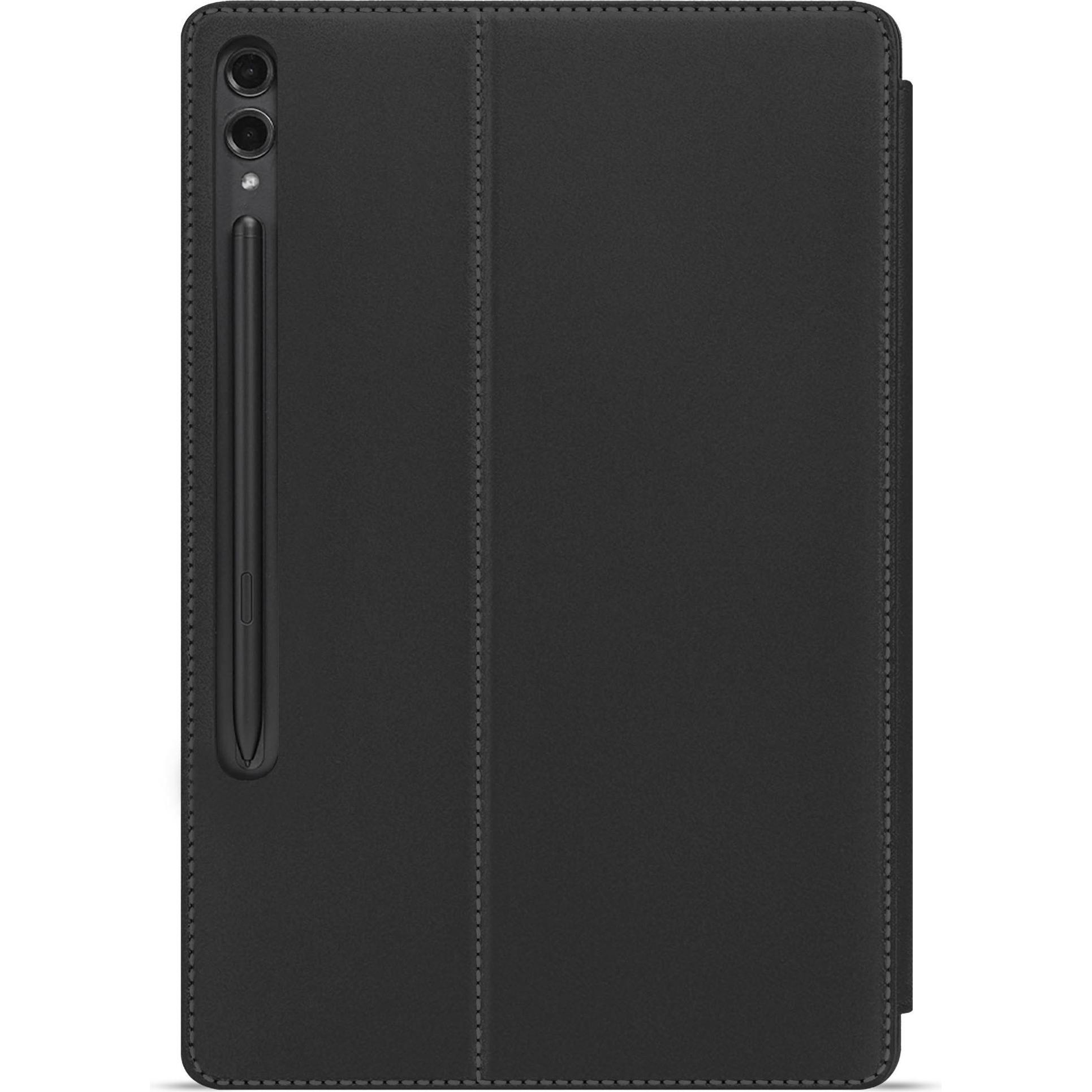 Thumbnail - Noreve Lederschutzhülle horizontal (Galaxy Tab S9+), Tablet Hülle, Orange