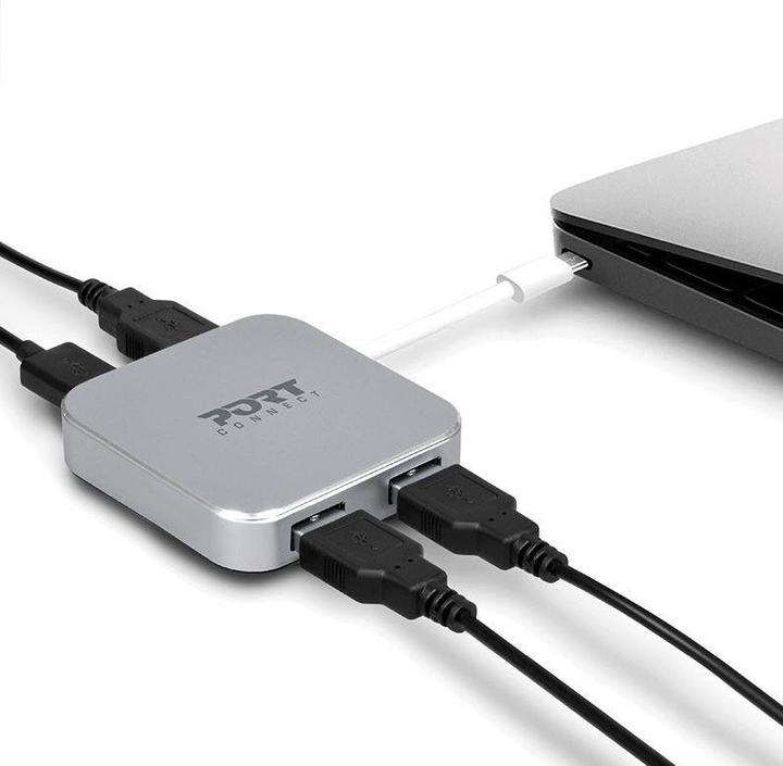 Immagine prodotto Port Designs Hub USB 3.0 di tipo C a 4 porte (USB-C, 4 porte)