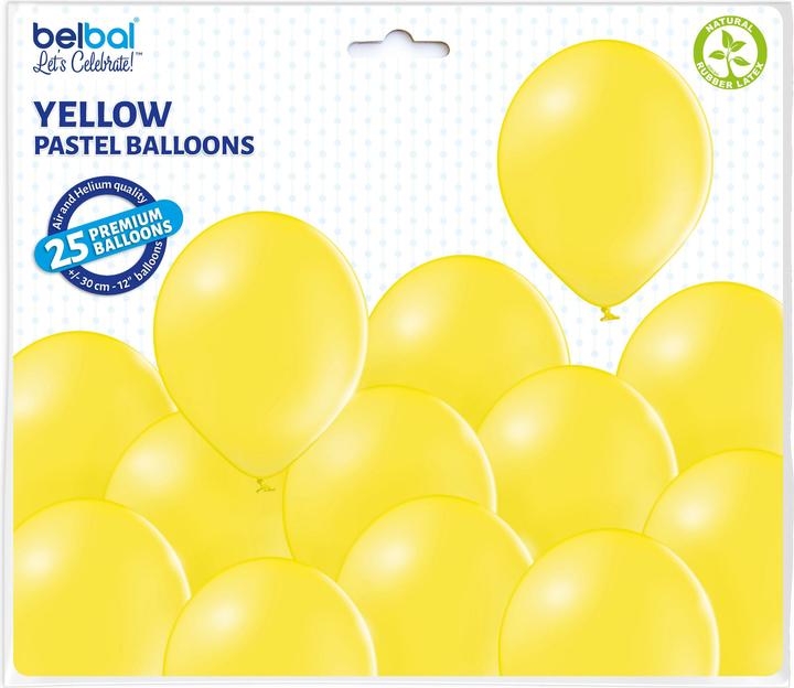 Image du produit Belbal Ballons écologiques Yellow 25 pièces (25 x)