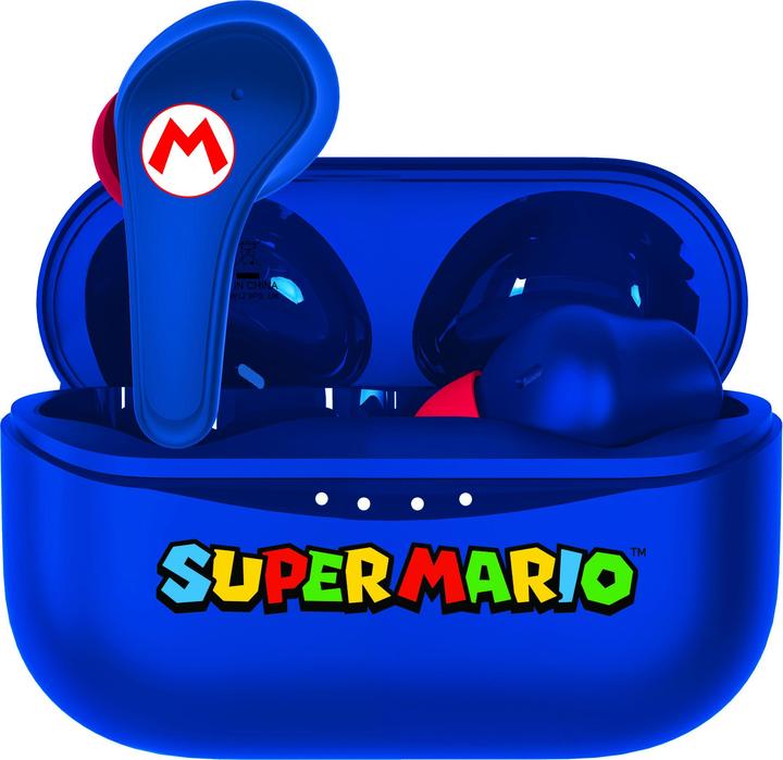 Actual product image GED Cuffie Earpods - OTL - Super Mario (Blue)