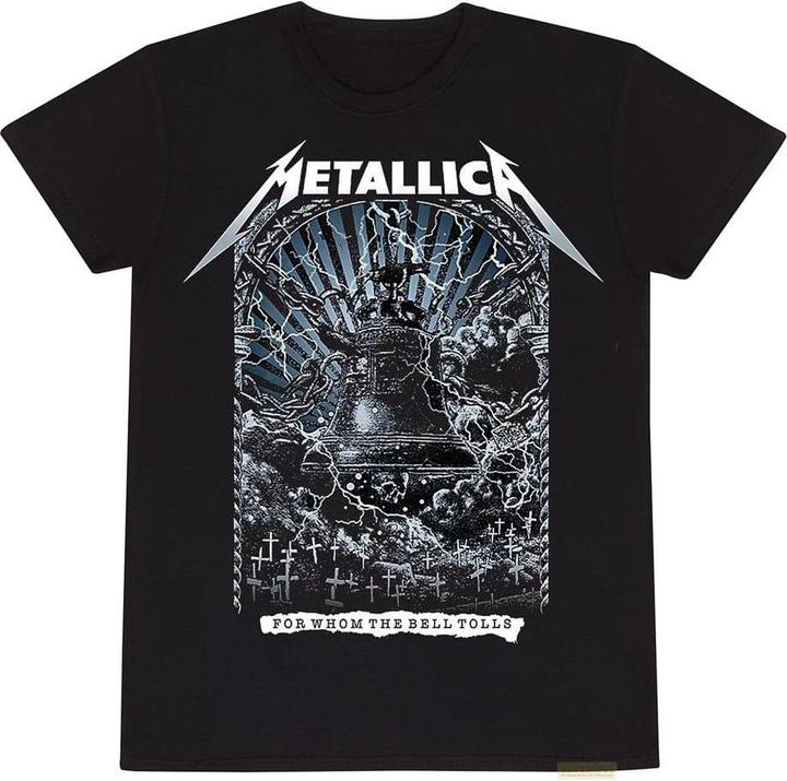 Immagine prodotto Heroes Inc Metallica T-Shirt For Whom The Bells Toll Black Grösse XL (XL)