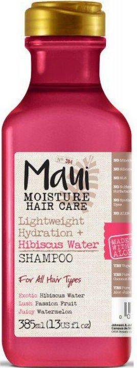 Maui Moisturizing shampoo for all hair types with Hibiscus 385 ml (385 ml, Flüssiges Shampoo)