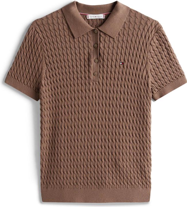 Produktbild Tommy Hilfiger Co Cable Fine Gg Polo S/S Swt (XS)