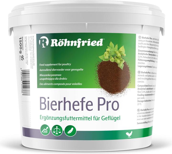 Produktbild Röhnfried Bierhefe Pro, 1500 g (1x, 1.50 kg)