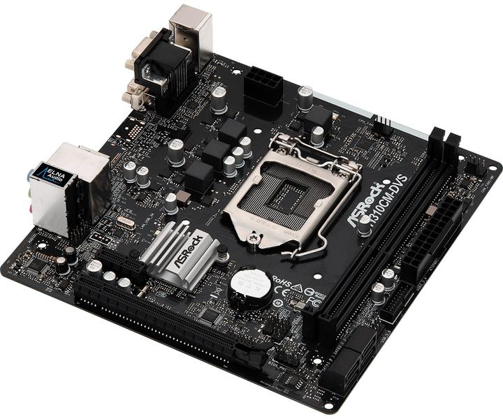 Productafbeelding AsRock H310CM-DVS (LGA 1151, Intel H310, mATX)