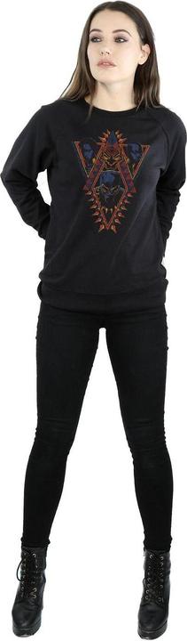 Produktbild Black Panther Tribal Heads Sweatshirt (S)