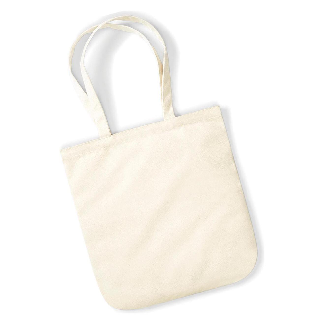 Westford Mill, Unisex, Tasche, EarthAware Organic Spring Bag, Beige, (10 l)
