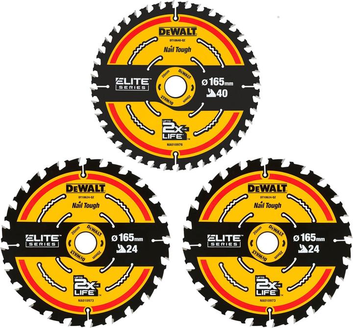 Actual product image DeWalt Circular saw blade set DT10397
