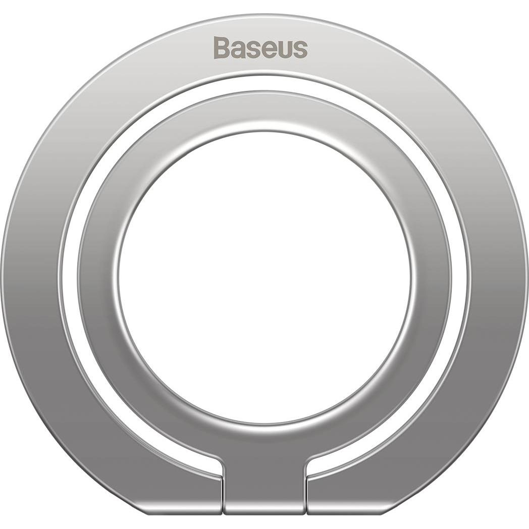 Thumbnail - Baseus Halo Series Foldable Metal Ring StandSingle-ringSilver, Smartphone Halterung, Silber